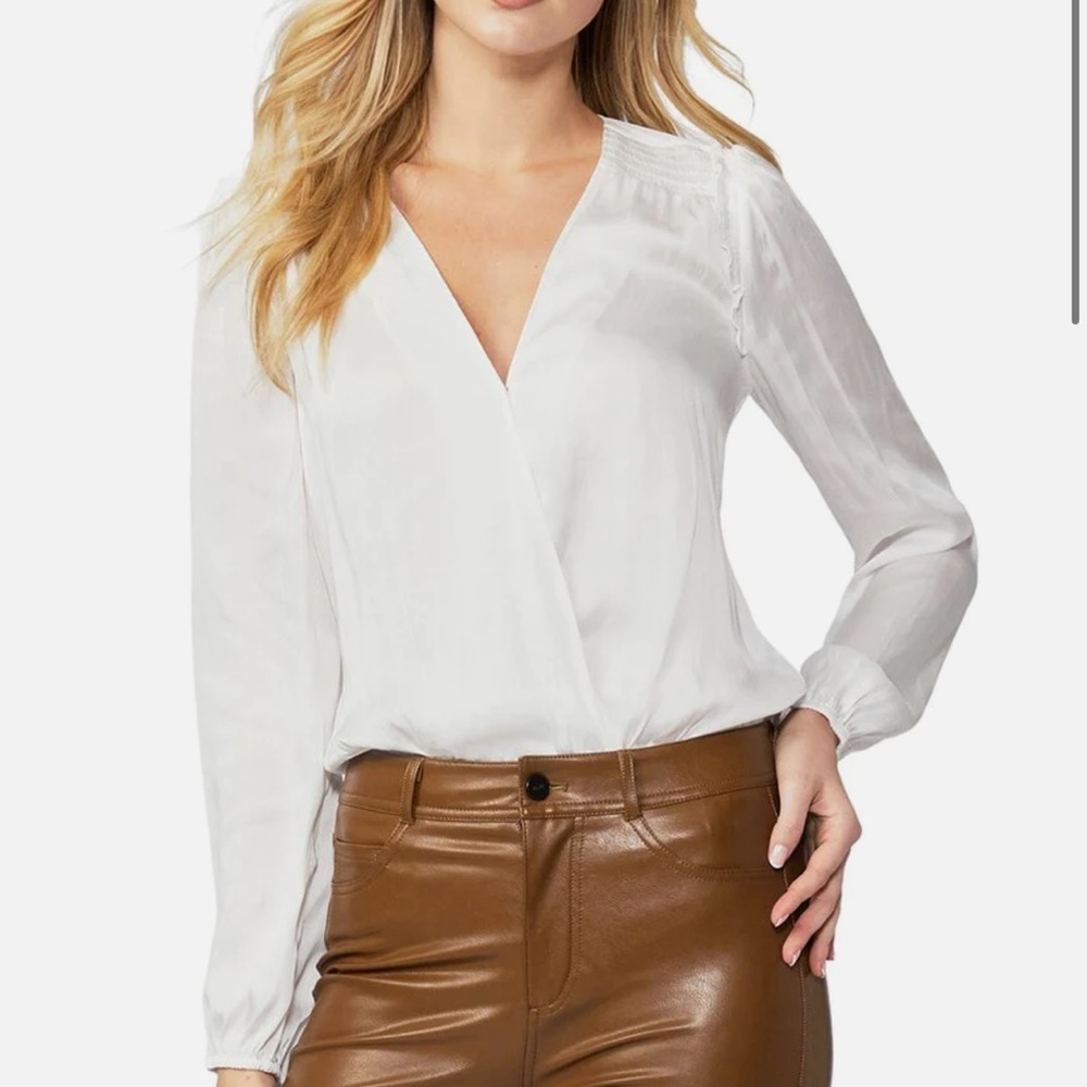 Anthropologie Paige Whitney bodysuit blouse - perfect condition!
